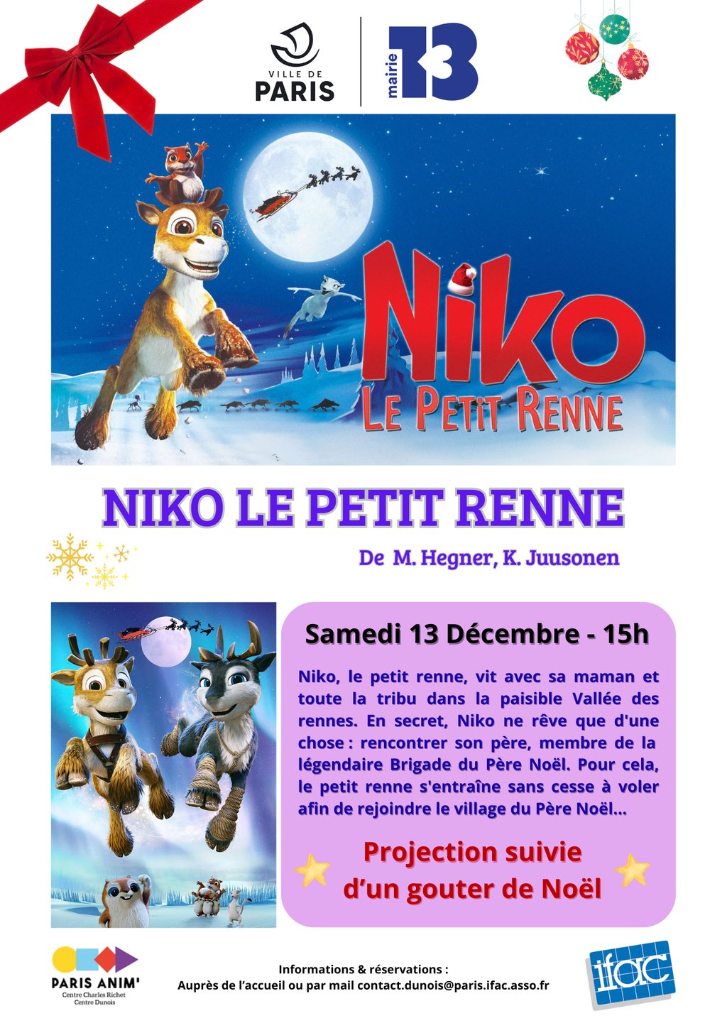 NIKO le petit Renne
