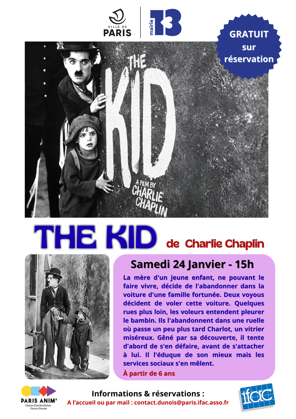 THE KID de Charlie Chaplin