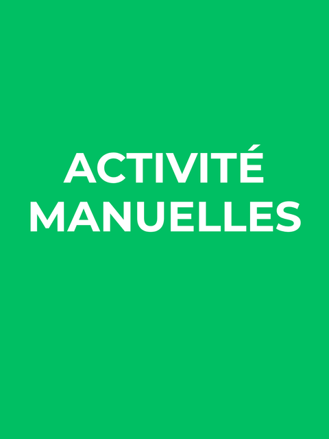 Activités manuelles